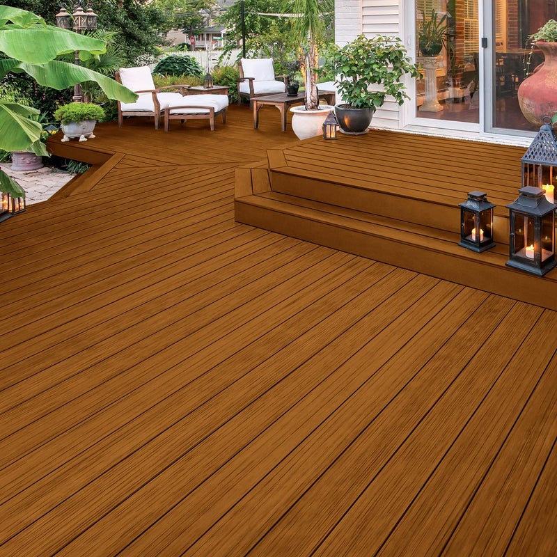 Olympic Maximum 1 gal. ST-2005 Cedar Naturaltone Semi-Transparent Exterior Stain and Sealer in One Low VOC - Image 2